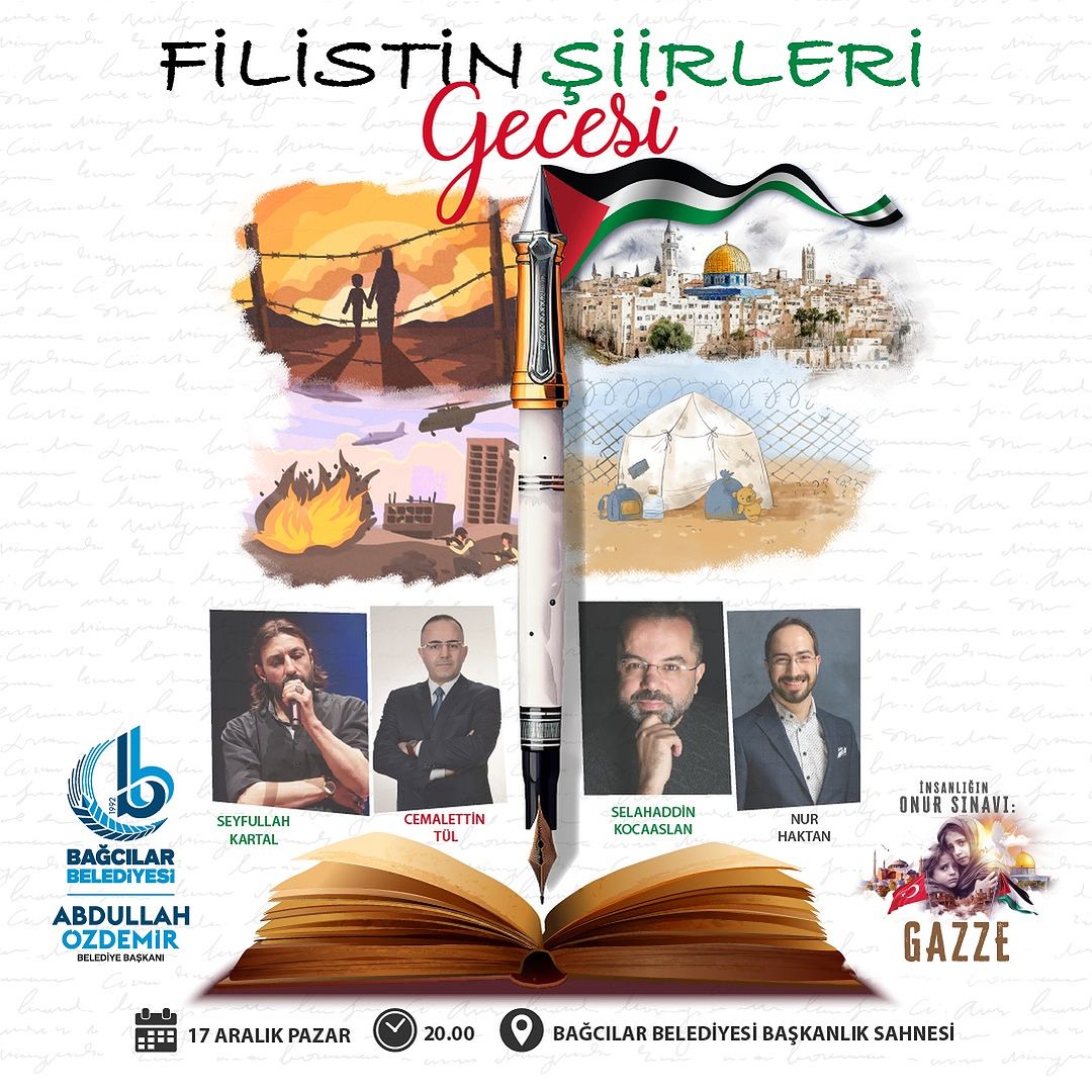 Bağcılar Kültür - Filistin Şiirleri